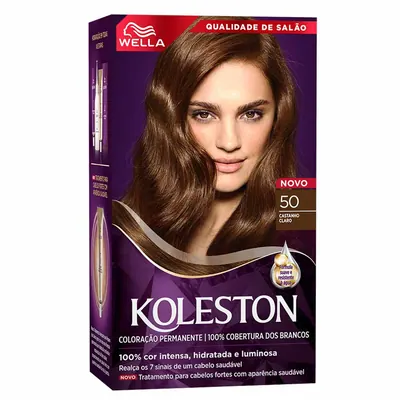 Coloração Creme Wella – Koleston Tons Castanhos