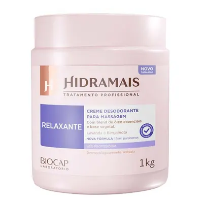 Creme Desodorante para Massagem Hidramais Relaxante