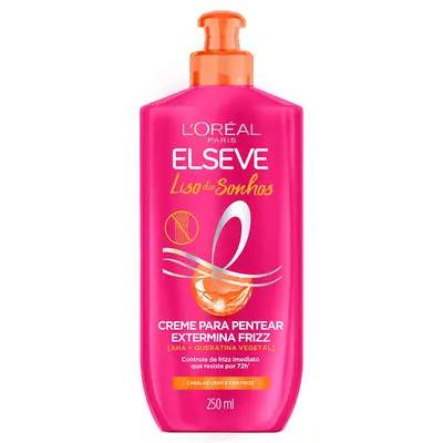Creme Para Pentear L'Oréal Paris Elseve Liso dos Sonhos