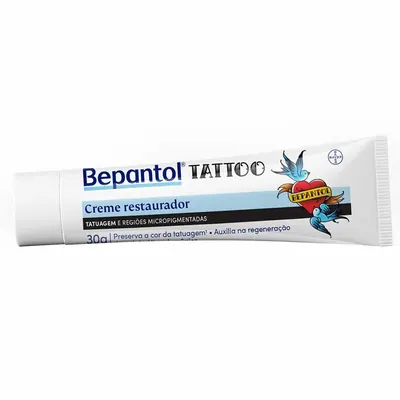 Creme Restaurador Pós Tatuagem Bepantol Tattoo
