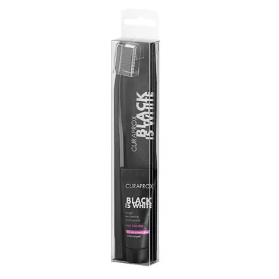 Curaprox Black is White Kit – Escova de Dentes + Creme Dental