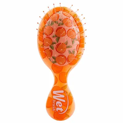 Escova de Cabelo Desembaraçadora Wetbrush Mini Tutti Frutti Pêssego