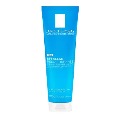 Espuma Cremosa de Limpeza Facial Antioleosidade La Roche-Posay Effaclar Reequilibrante