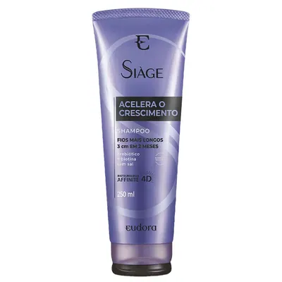 Eudora Siàge Acelera o Crescimento Shampoo