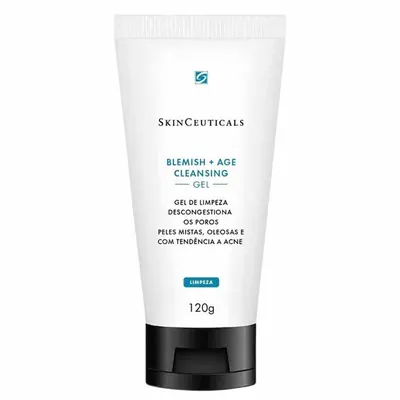 Gel de Limpeza Facial Antioleosidade e Acne SkinCeuticals Blemish + Age