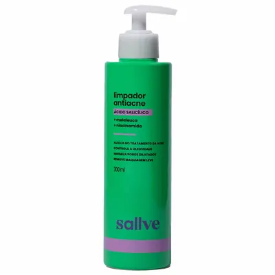 Gel Espuma Limpador Facial Antiacne Sallve