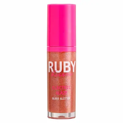 Gloss Glitter Ruby Kisses - Electric Glaze