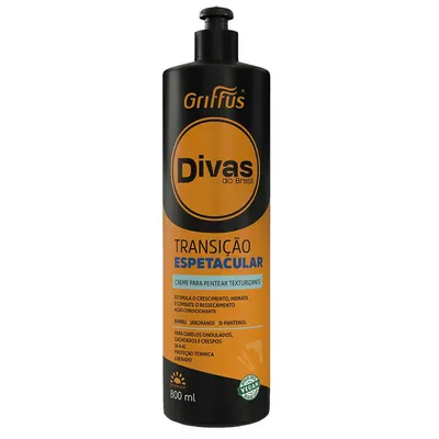 Griffus Divas do Brasil Transição Creme Para Pentear