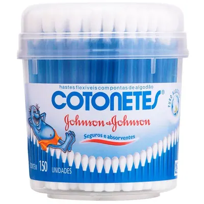 Hastes Flexíveis Johnson’s - Pote Cotonetes