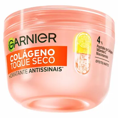 Hidratante Facial em Gel Garnier Toque Seco Colágeno Antissinais