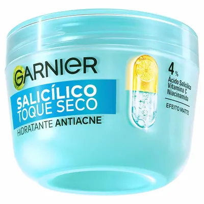 Hidratante Facial em Gel Garnier Toque Seco Salicílico Antiacne