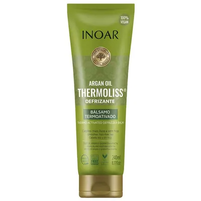 Inoar Argan Oil Thermoliss Desfrizante Termoativado - Balsámo Antifrizz
