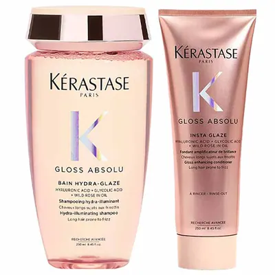 Kérastase Gloss Absolu Glaze Kit – Shampoo + Condicionador