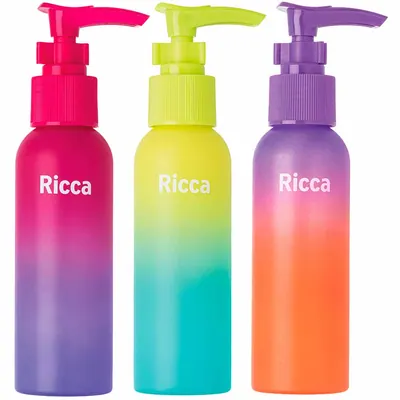 Kit de Viagem Ricca com 3 Frascos Degradê