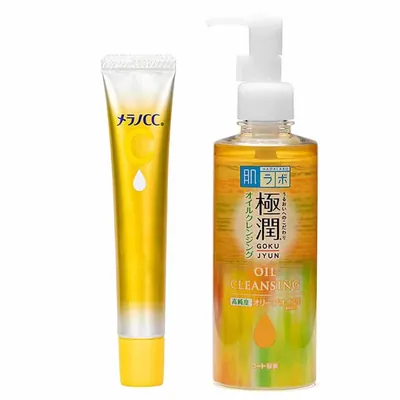 Kit Hada Labo + Melano CC - Sérum Vitamina C + Limpador Facial