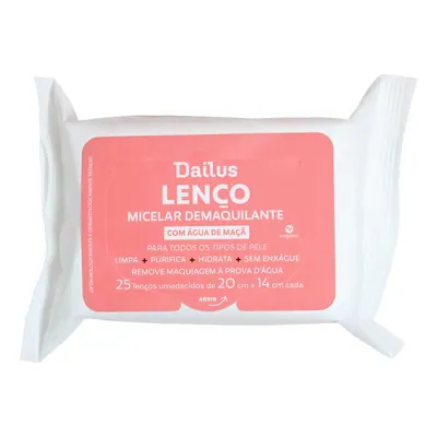 Lenço Micelar Demaquilante Dailus