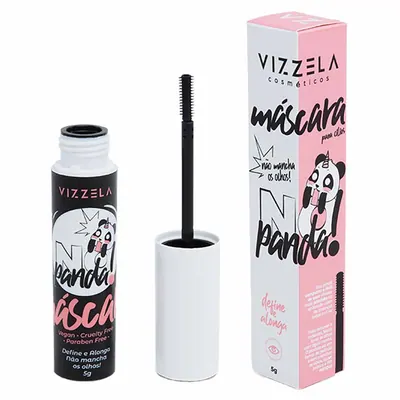 Máscara De Cílios Vizzela No Panda