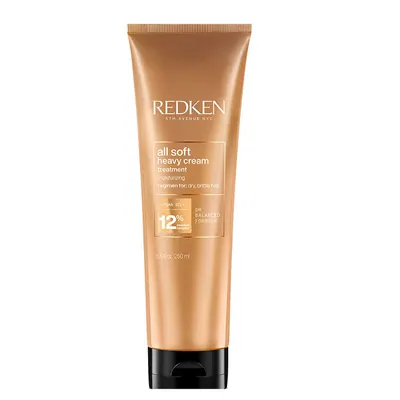 Máscara de Tratamento Anti-Frizz para Cabelos Secos Redken All Soft Heavy Cream