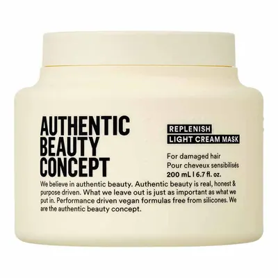 Máscara de Tratamento Authentic Beauty Concept Replenish Light Cream Mask