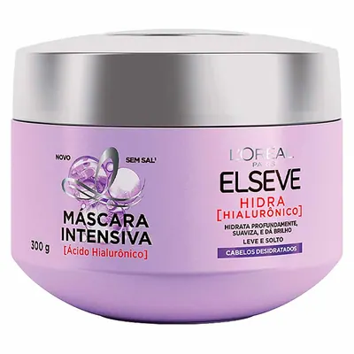 Máscara de Tratamento Capilar L'Oréal Paris - Elseve Hidra Hialurônico
