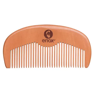 Pente De Madeira Enox Para Barbas
