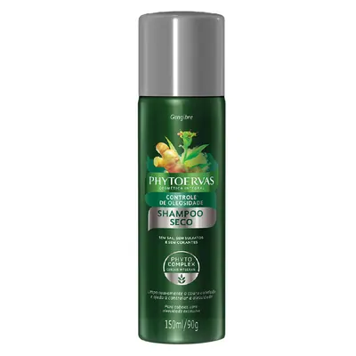 Phytoervas Controle de Oleosidade - Shampoo à Seco
