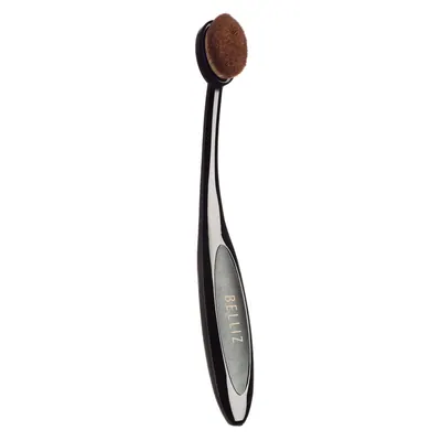 Pincel Oval para Pequenas Áreas Belliz - Black