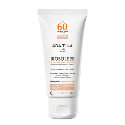 Protetor Solar ADA TINA BB Cream FPS60
