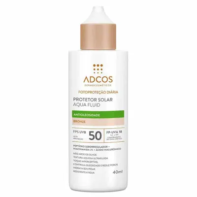 Protetor Solar Adcos Aqua Fluid FPS 50