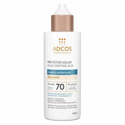 Protetor Solar Adcos Fluid Peptide AOX FPS 70