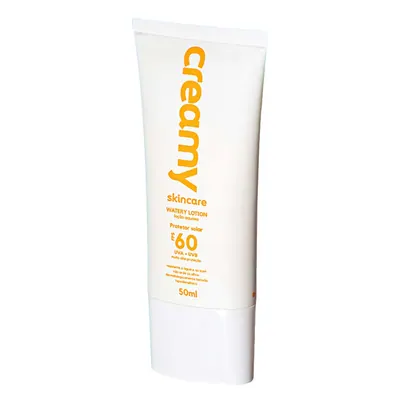 Protetor Solar Facial Creamy - Watery Lotion FPS60