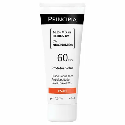 Protetor Solar Facial Principia - PS-01 FPS60