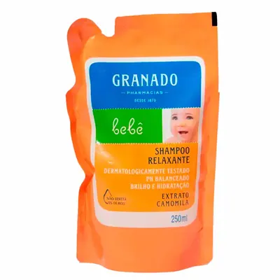 Refil Shampoo Granado Bebê Camomila