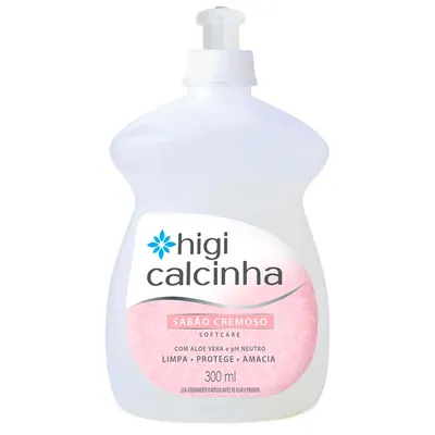 Sabão Cremoso Higi Mulher Calcinha Softcare