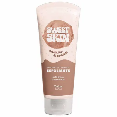 Sabonete Esfoliante Sweet Skin Cookie & Cream