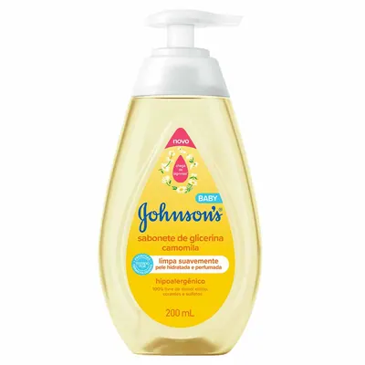 Sabonete Líquido Glicerina Camomila Johnson's Baby