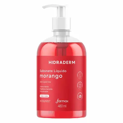 Sabonete Líquido Hidraderm - Morango