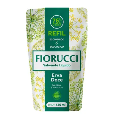 Sabonete Líquido Refil Erva Doce Fiorucci