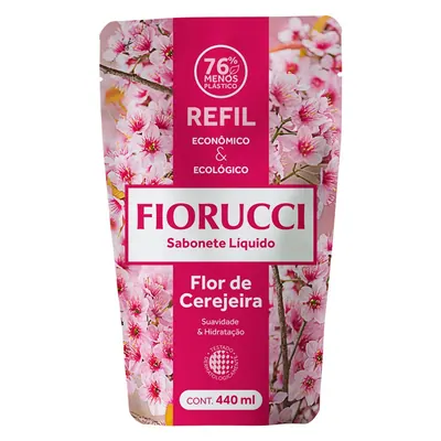 Sabonete Líquido Refil Flor Cerejeira Fiorucci
