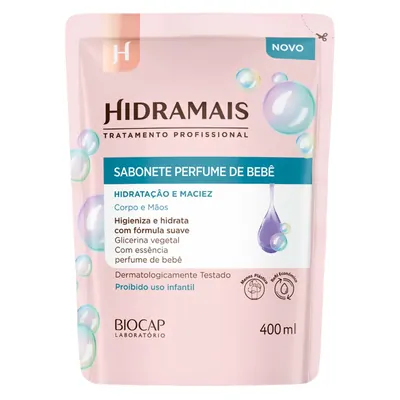 Sabonete Líquido Refil Hidramais Perfume de Bebê
