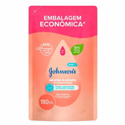 Sabonete Líquido Refil Johnson’s Da Cabeça aos Pés