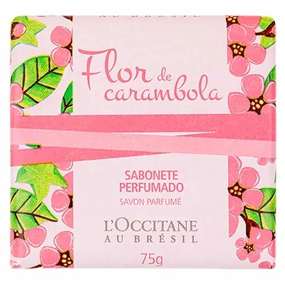 Sabonete Perfumado L'Occitane au Brésil Flor de Carambola