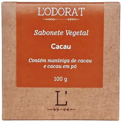 Sabonete Vegetal em Barra L'odorat - Cacau