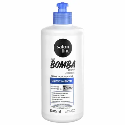 Salon Line Bomba Original Crescimento Creme de Pentear