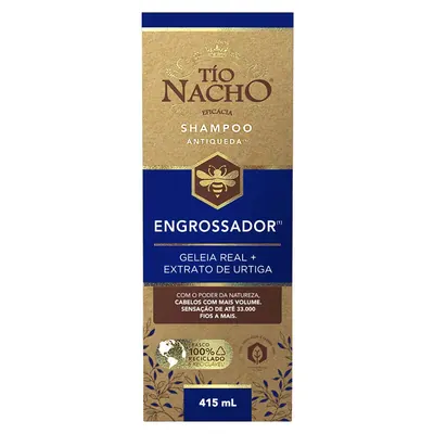 Shampoo Antiqueda Tio Nacho Engrossador