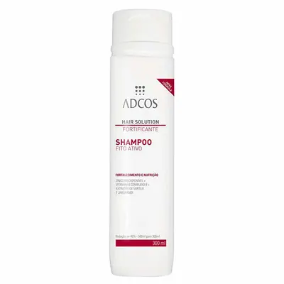 Shampoo Fortificante Adcos Hair Solution Fito Ativa