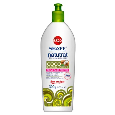 Skafe Natutrat SOS Força da Natureza - Creme para Pentear Coco