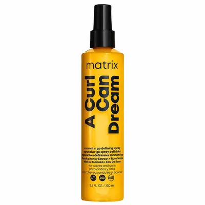 Spray Modelador de Cachos Anti-Frizz e Brilho Matrix A Curl Can Dream