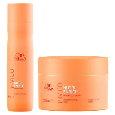 Wella Professionals Invigo Nutri-Enrich Kit - Shampoo 250ml + Máscara 150ml