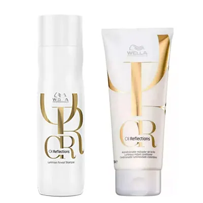 Wella Professionals Oil Reflections Kit – Shampoo 250ml + Condicionador 200ml